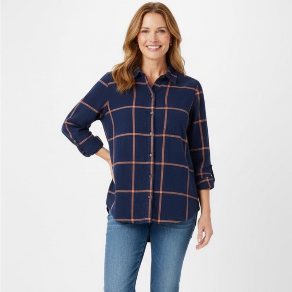NWT SONOMA flannel Shirt - Size XL